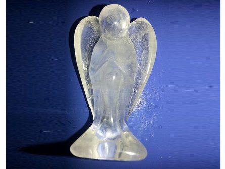 clear quartz angel 5 cms