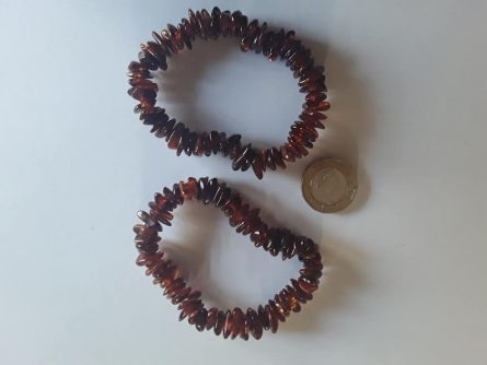 Cherry Amber Chip Bracelet - Image 5