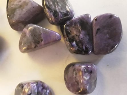 Charoite Tumblestones AB Tumble