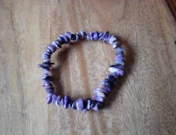 Charoite bracelet