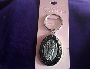 Angelstar Key-rings Give Your Worries to the Angels
