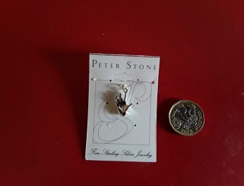 Healing Hand Charm or Pendant Sterling Silver 2