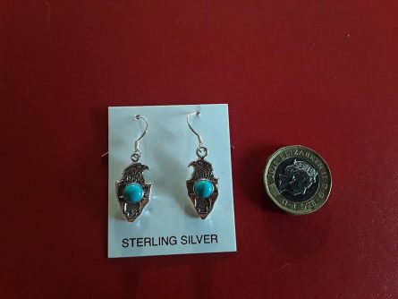 Silver Eagle with Turquoise Jewellery - Image 6