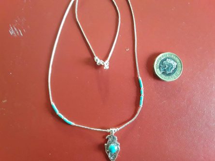 Silver Eagle with Turquoise Jewellery - Image 2