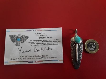 Silver Feather Necklace or Earrings - Image 9