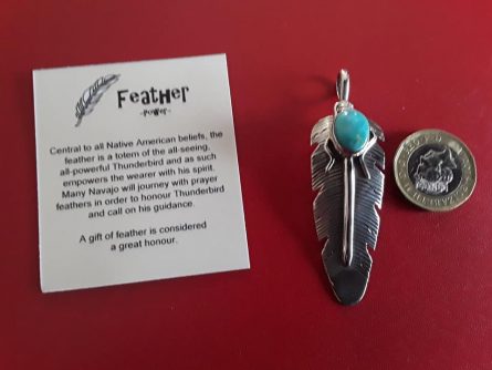 Silver Feather Necklace or Earrings - Image 8