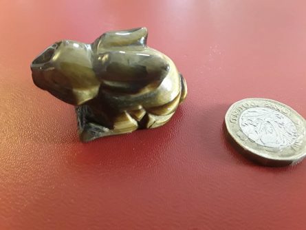 Hand Carved Crystal Rabbit - Image 4