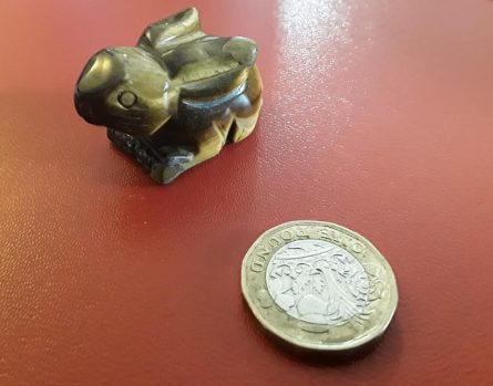 Hand Carved Crystal Rabbit