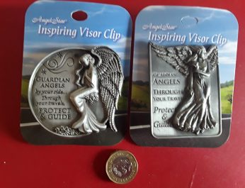 Guardian Angel Visor Clips duo