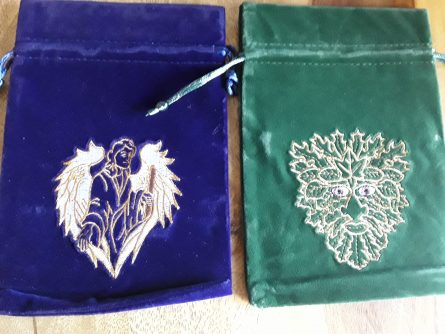 Archangel Raphael or Green Man Tarot Bag