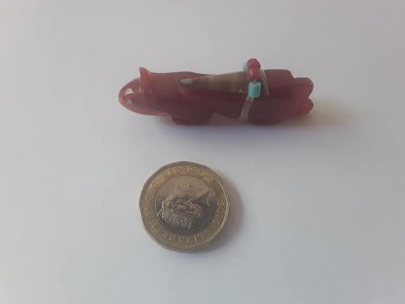 Mountain Lion Stone Carving in Carnelian - Image 5