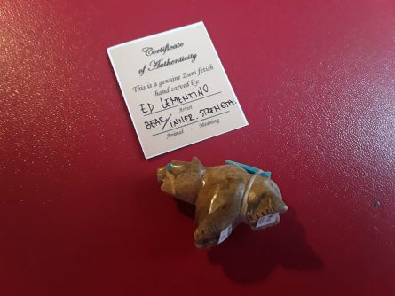 Dolomite bear with arrow Ed Lementino 2