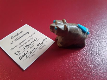 Dolomite bear with arrow Ed Lementino 3
