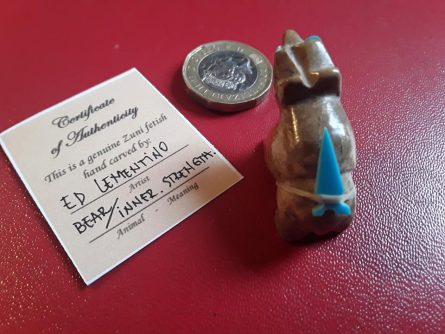 Dolomite bear with arrow Ed Lementino 4