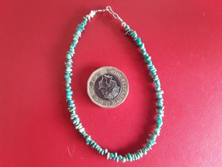 Kingman Turquoise chip bracelet 3