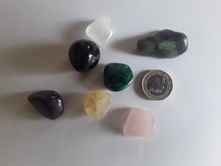 Breast cancer healing crystals bag 1